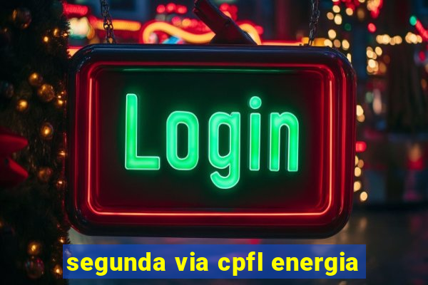 segunda via cpfl energia